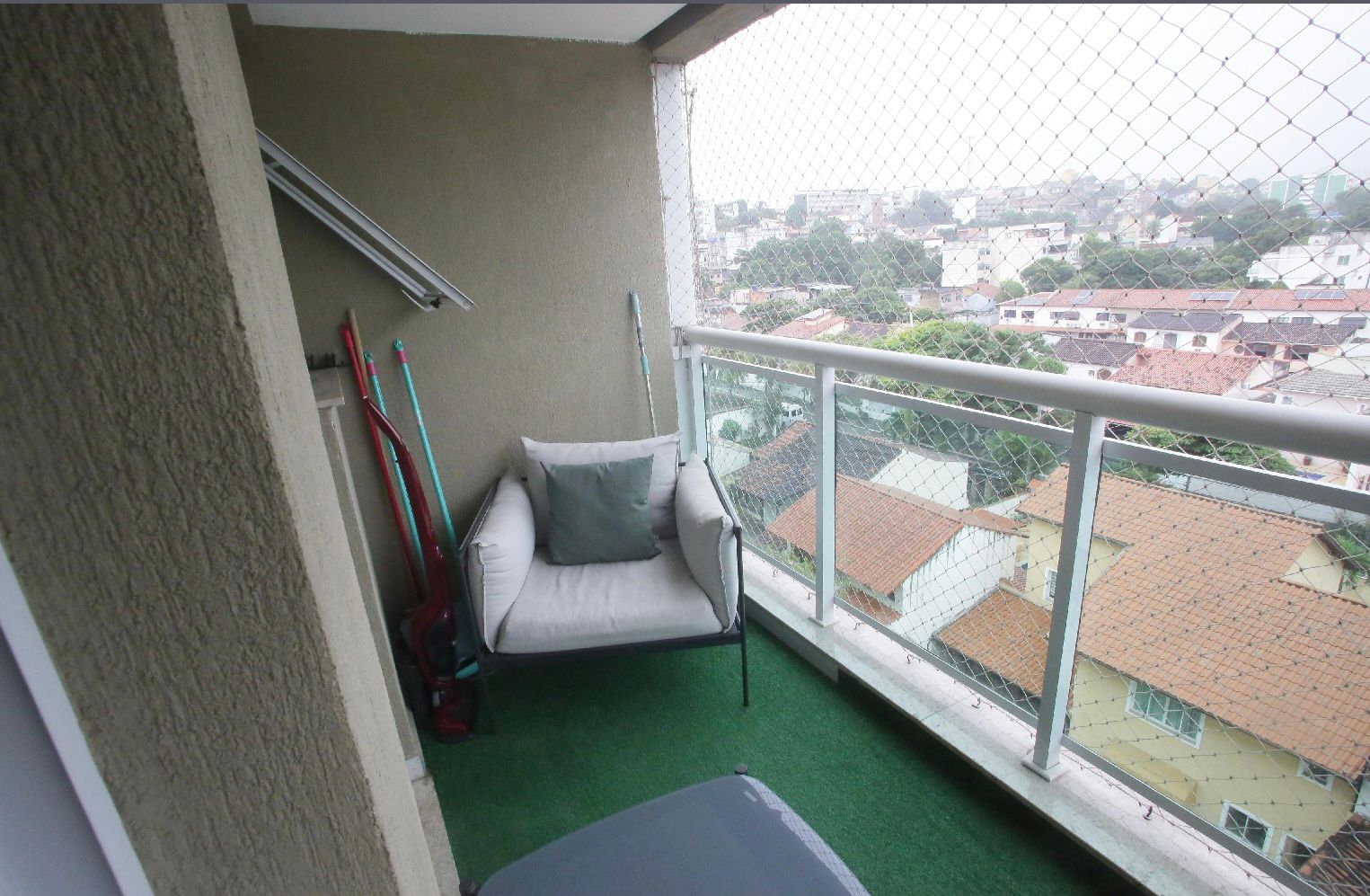 Sala com vista livre